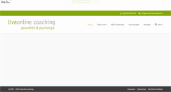 Desktop Screenshot of liveonlinecoaching.com